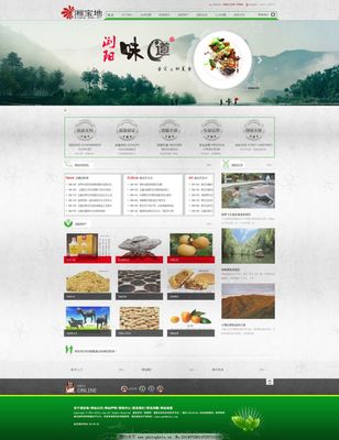 綠色生態(tài) 從界面設(shè)計看食品網(wǎng)站的環(huán)保理念